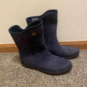 ULAN rainy steps boots blue size 9